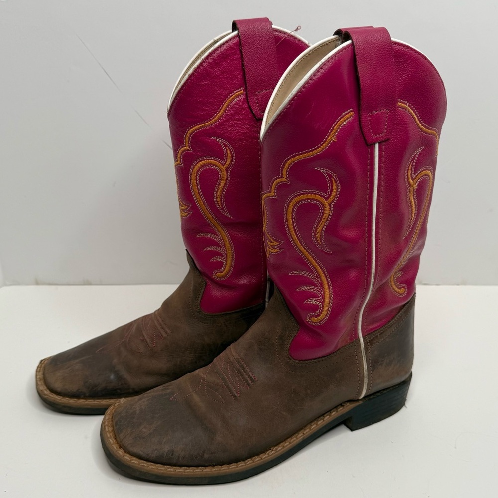 Old West Square Toe Western Boots